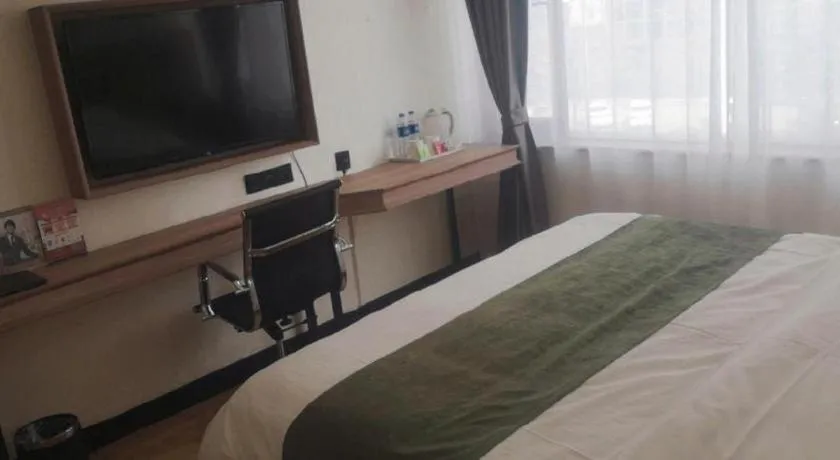 Bed in GreenTree Inn Xuzhou South Minzhu Road
