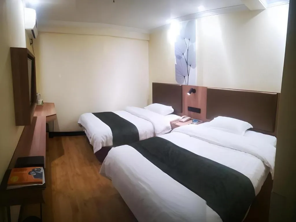 Bed in GreenTree Inn Xuzhou South Minzhu Road