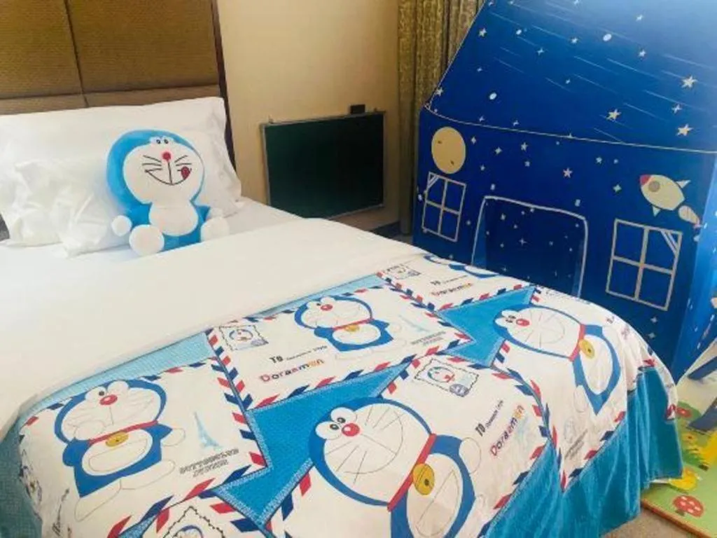 Bed in Dolton Changsha Spa Hotel