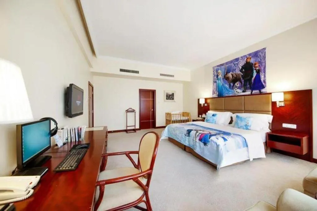 Bed in Dolton Changsha Spa Hotel