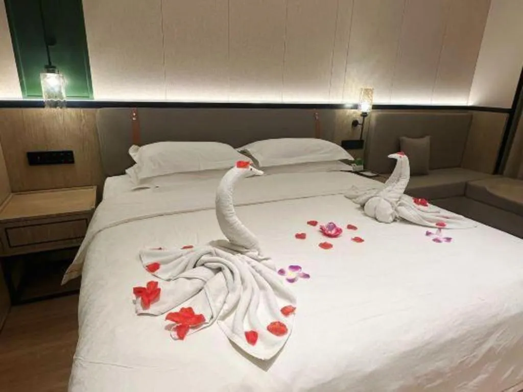 Bed in Tianrun International Hotel
