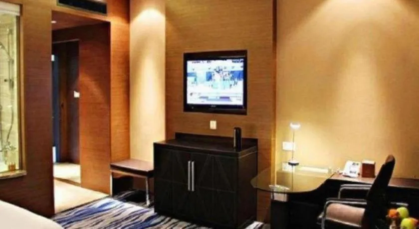 Bed in Brigh Radiance Hotel Yantai