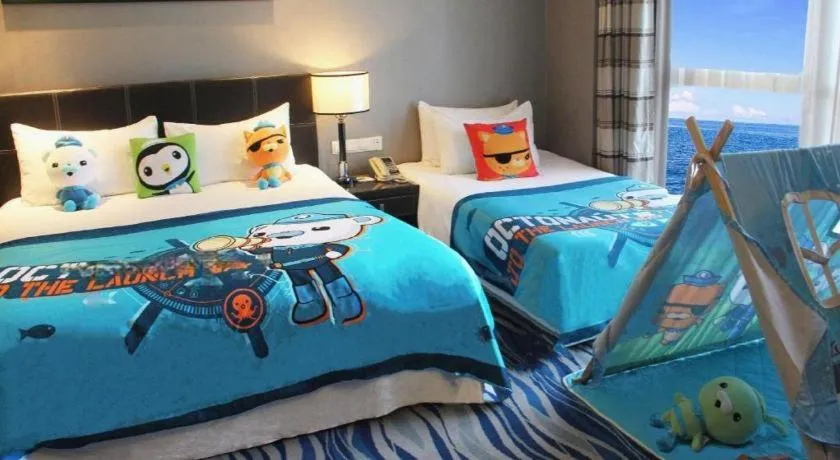 Bed in Brigh Radiance Hotel Yantai