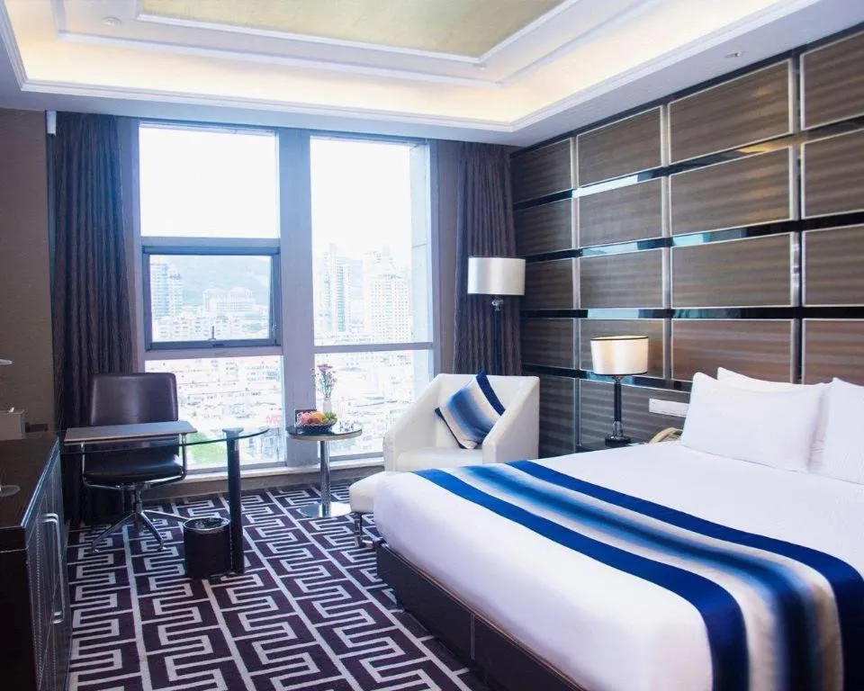 Bed in Brigh Radiance Hotel Yantai
