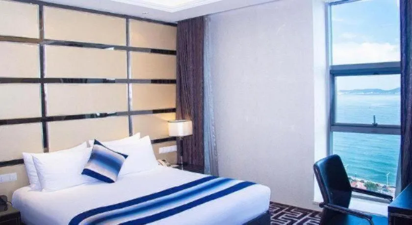 Bed in Brigh Radiance Hotel Yantai
