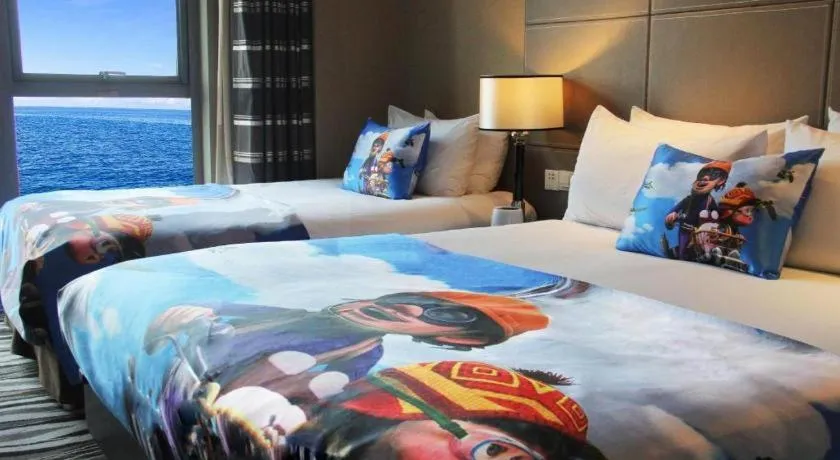 Bed in Brigh Radiance Hotel Yantai