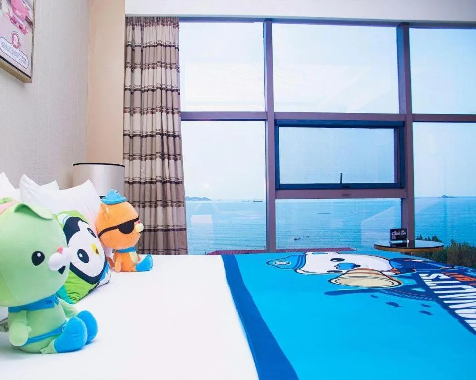 Bed in Brigh Radiance Hotel Yantai