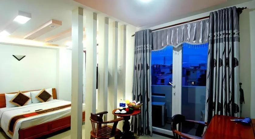 Bed in Legend Hotel Danang