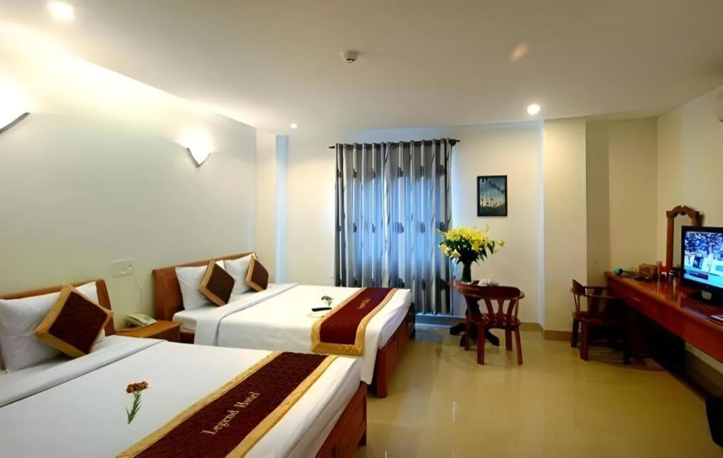 Bed in Legend Hotel Danang