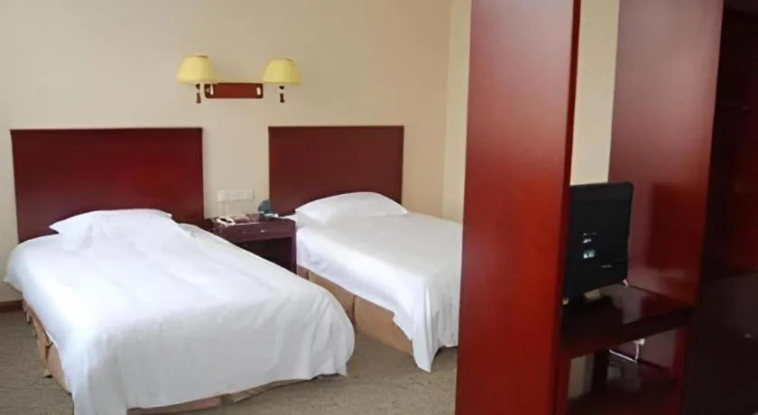 Bed in GreenTree Inn Zibo Renmin Park