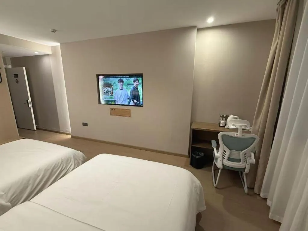 Bed in 7 Days Inn Ningbo Xiangshan Renmin Plaza Branch