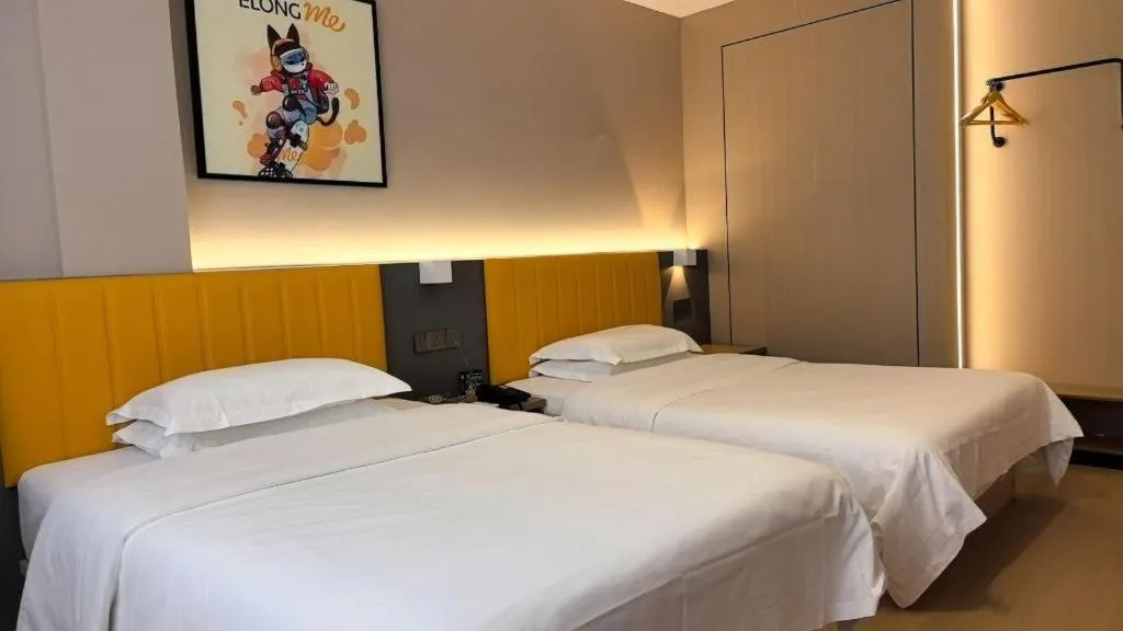 Bed in 7 Days Inn Ningbo Xiangshan Renmin Plaza Branch