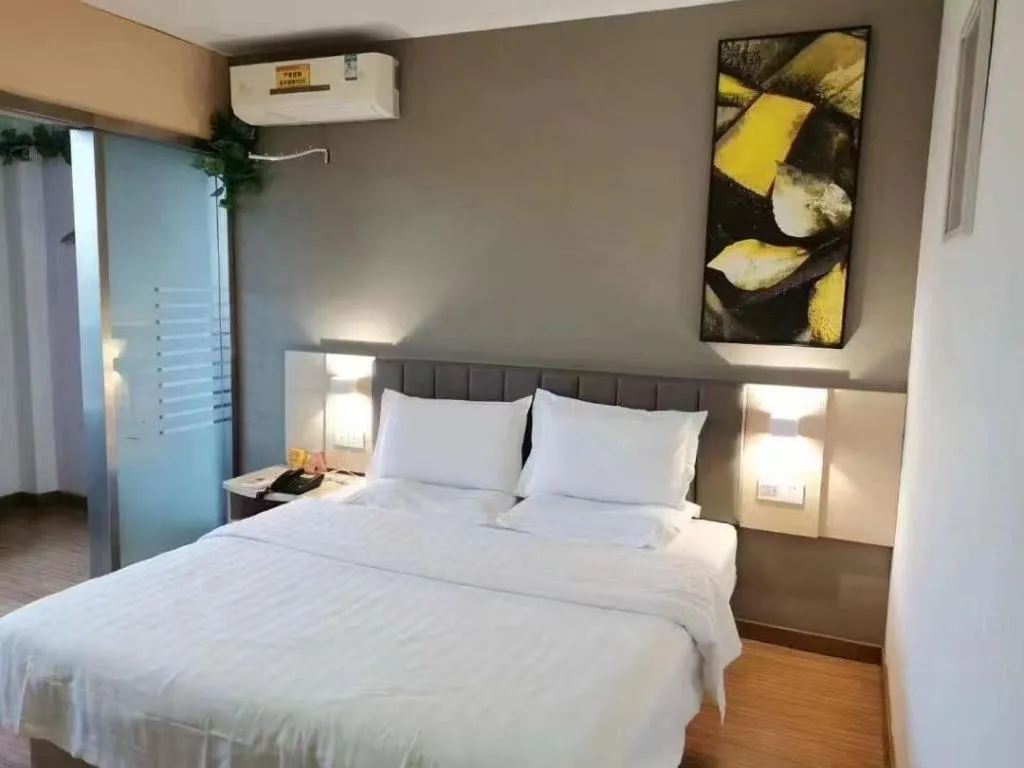 Bed in 7 Days Inn Ningbo Xiangshan Renmin Plaza Branch