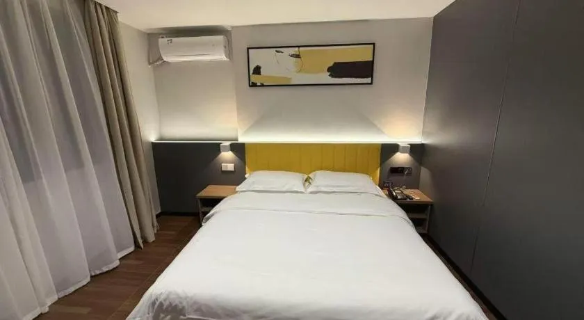 Bed in 7 Days Inn Ningbo Xiangshan Renmin Plaza Branch