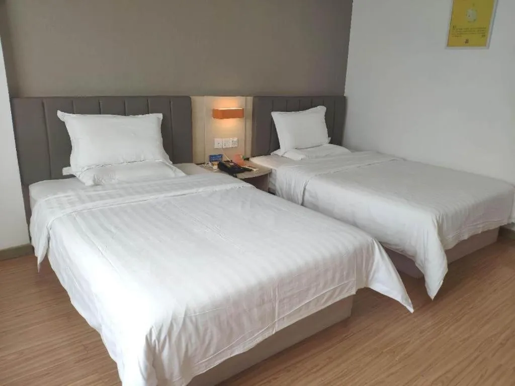 Bed in 7 Days Inn Ningbo Xiangshan Renmin Plaza Branch