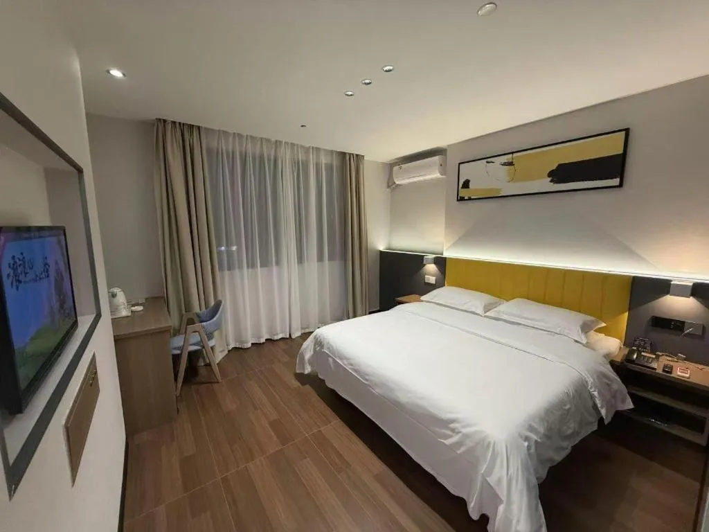 Bed in 7 Days Inn Ningbo Xiangshan Renmin Plaza Branch