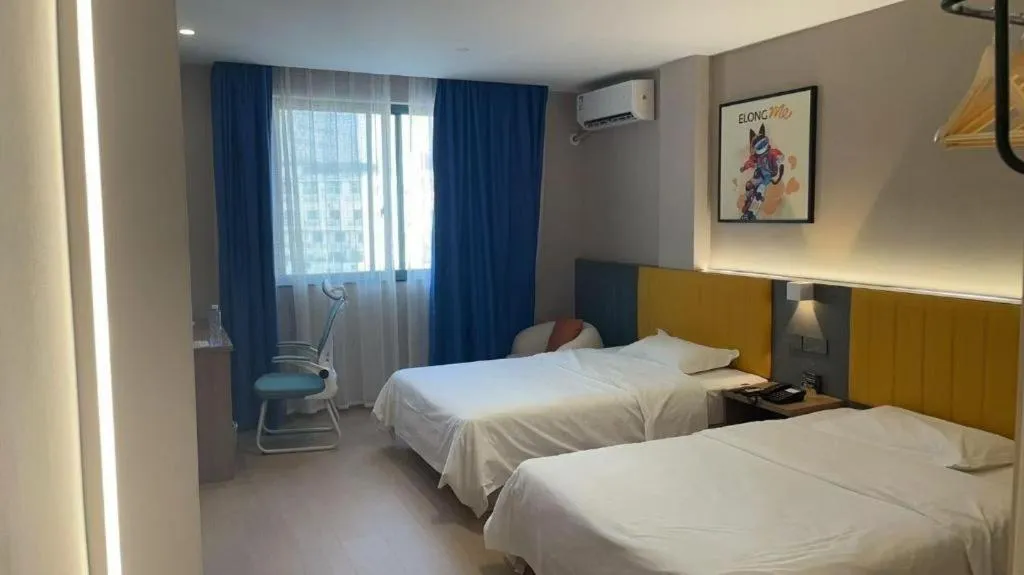 Bed in 7 Days Inn Ningbo Xiangshan Renmin Plaza Branch