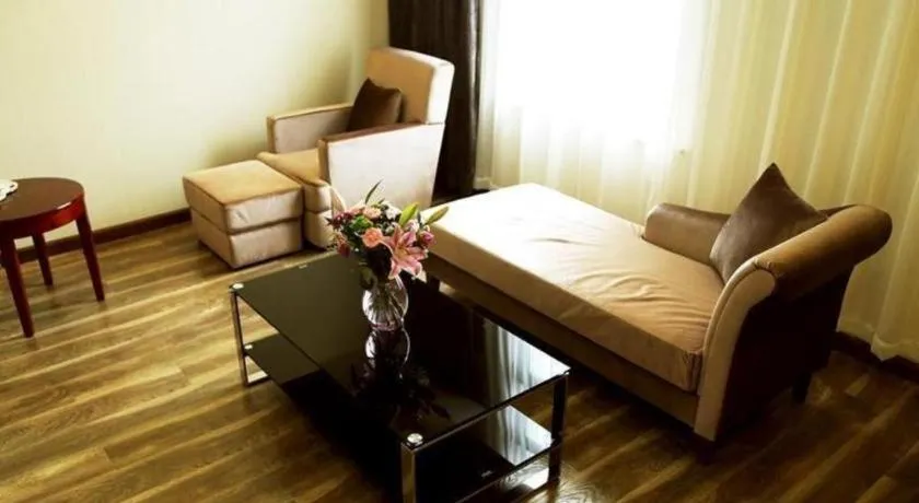 Bed in GreenTree Inn Jiangsu Changzhou Henglin Town Shuntong Road Express Hotel