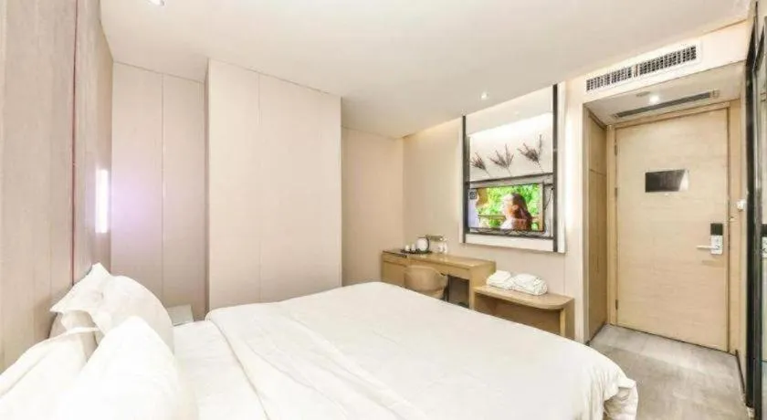 Bed in Lavande Hotel Wuhan Wangjiawan Subway Station Branch