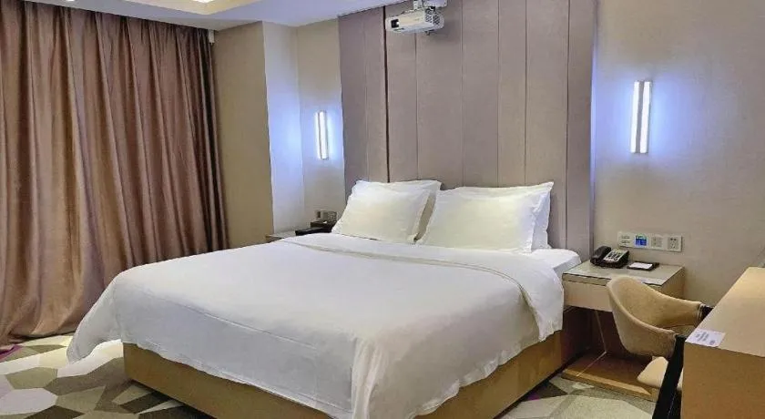 Bed in Lavande Hotel Wuhan Wangjiawan Subway Station Branch