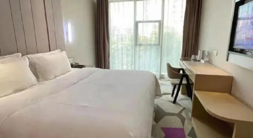 Bed in Lavande Hotel Wuhan Wangjiawan Subway Station Branch