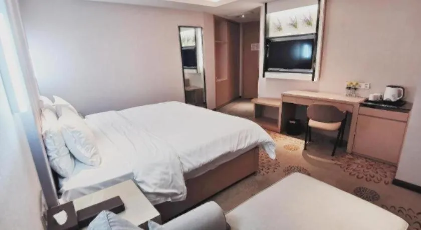 Bed in Lavande Hotel Wuhan Wangjiawan Subway Station Branch