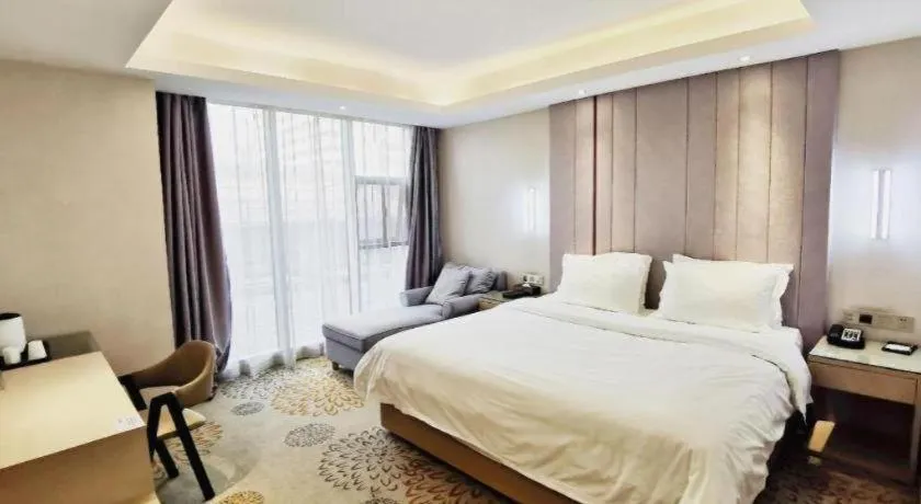 Bed in Lavande Hotel Wuhan Wangjiawan Subway Station Branch