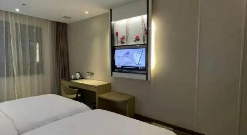 Bed in Lavande Hotel Wuhan Wangjiawan Subway Station Branch