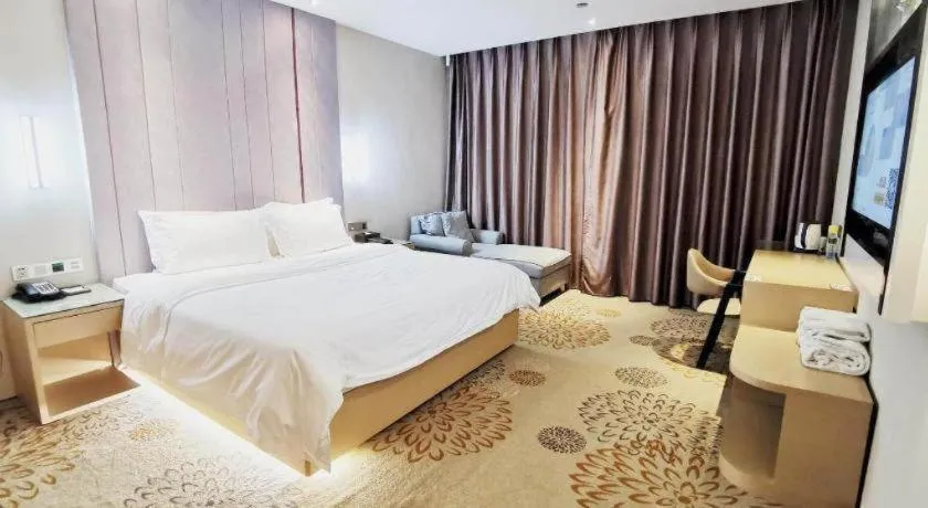 Bed in Lavande Hotel Wuhan Wangjiawan Subway Station Branch