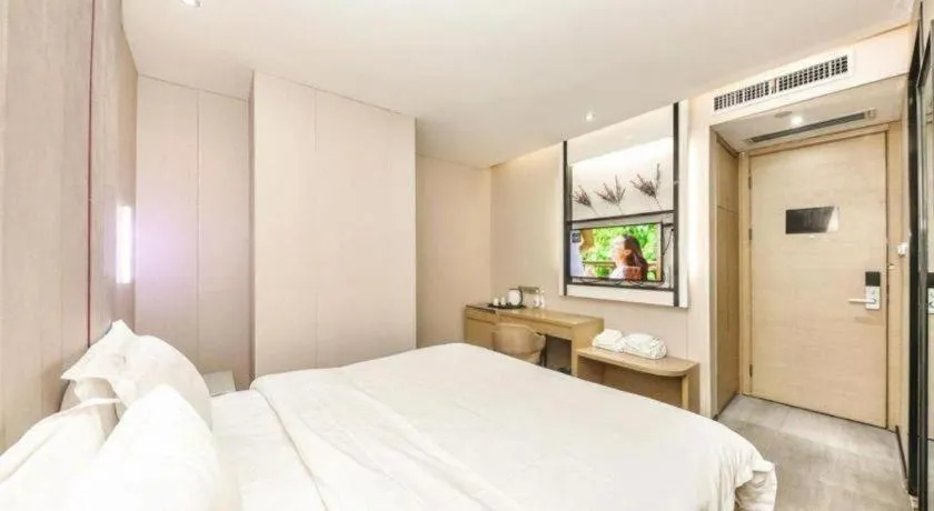 Bed in Lavande Hotel Wuhan Wangjiawan Subway Station Branch