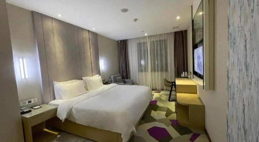 Bed in Lavande Hotel Wuhan Wangjiawan Subway Station Branch