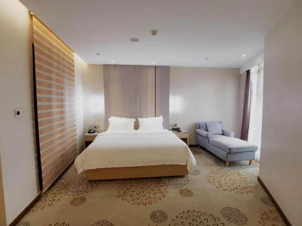 Bed in Lavande Hotel Wuhan Wangjiawan Subway Station Branch
