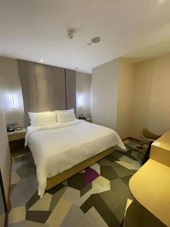Bed in Lavande Hotel Wuhan Wangjiawan Subway Station Branch