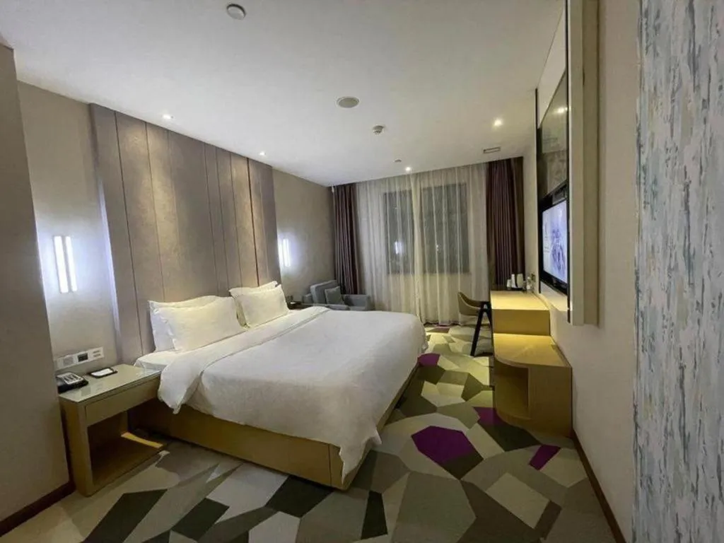 Bed in Lavande Hotel Wuhan Wangjiawan Subway Station Branch