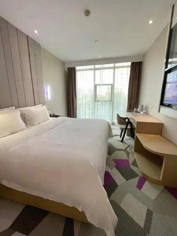 Bed in Lavande Hotel Wuhan Wangjiawan Subway Station Branch