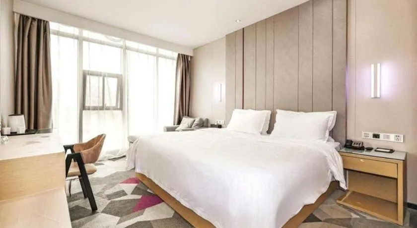 Bed in Lavande Hotel Wuhan Wangjiawan Subway Station Branch
