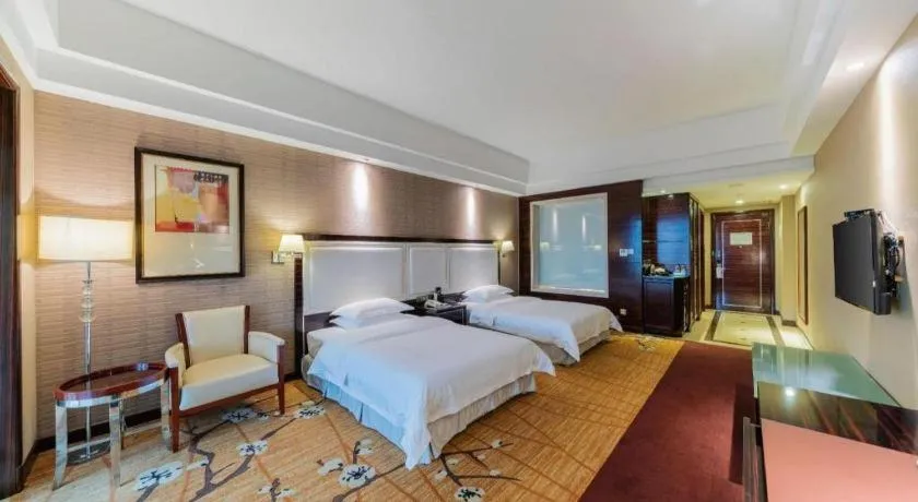Bed in Country Garden Phoenix Hotel Yangshan