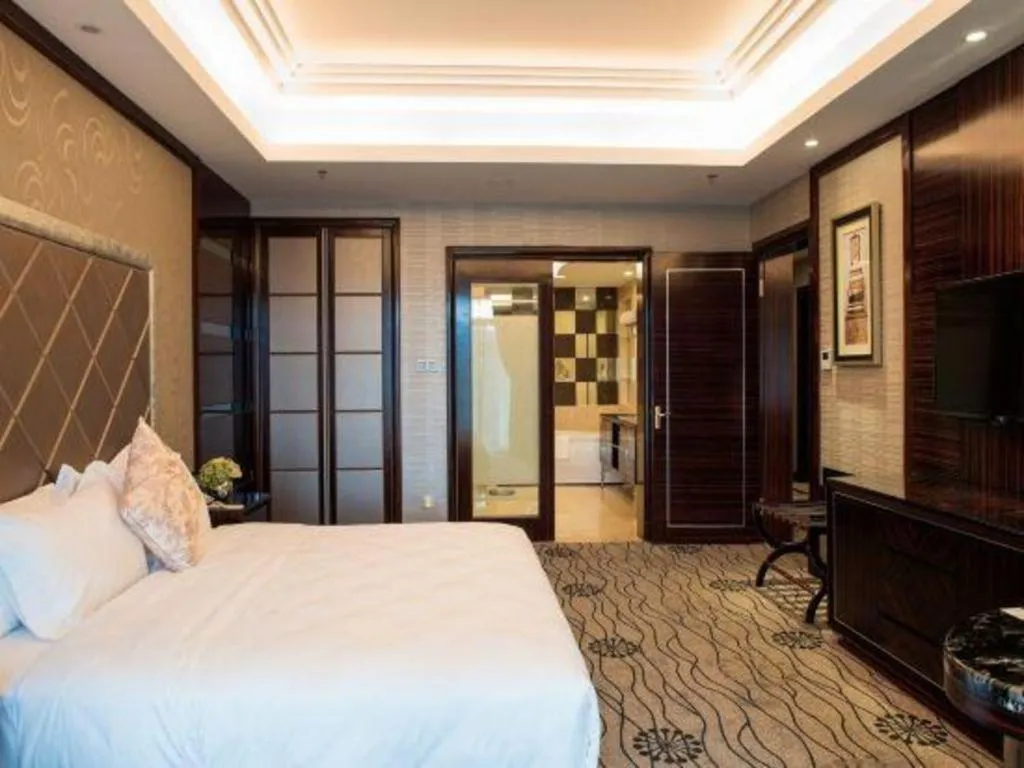 Bed in Country Garden Phoenix Hotel Yangshan