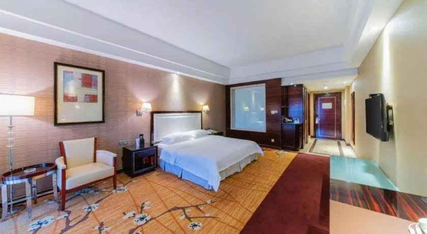 Bed in Country Garden Phoenix Hotel Yangshan