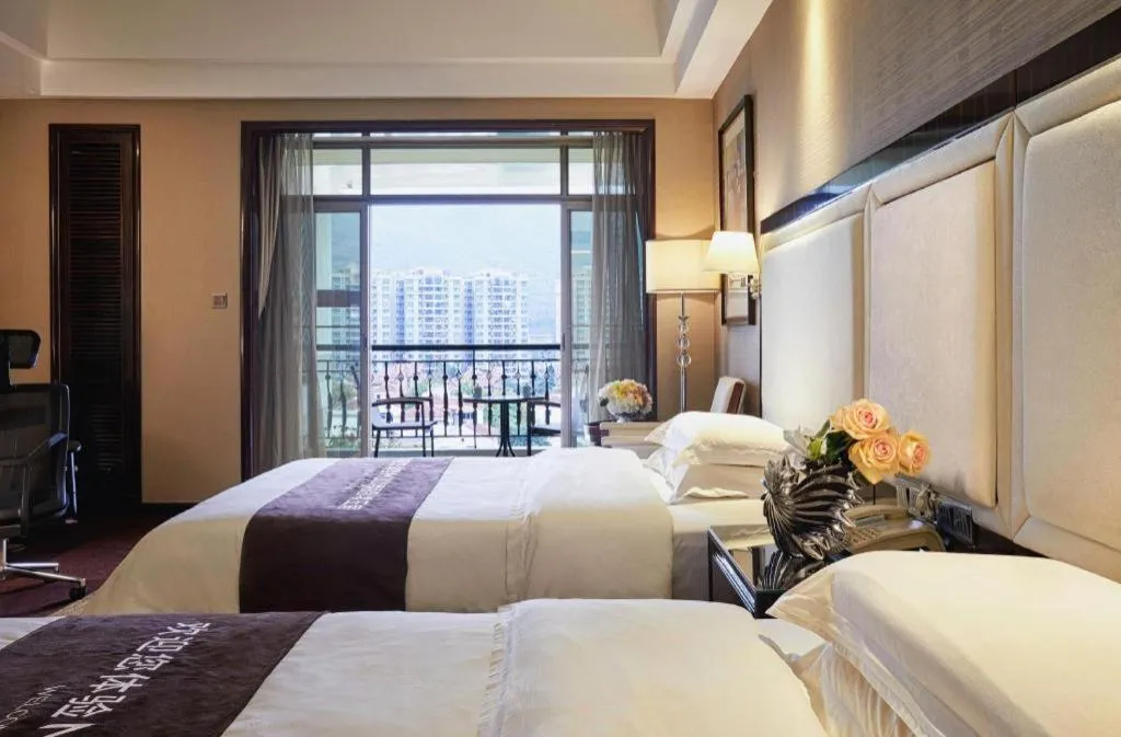 Bed in Country Garden Phoenix Hotel Yangshan