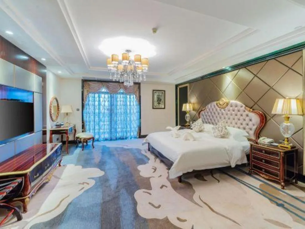 Bed in Country Garden Phoenix Hotel Yangshan