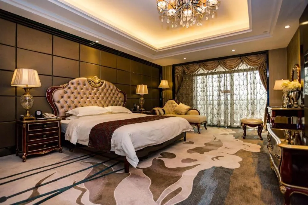 Bed in Country Garden Phoenix Hotel Yangshan