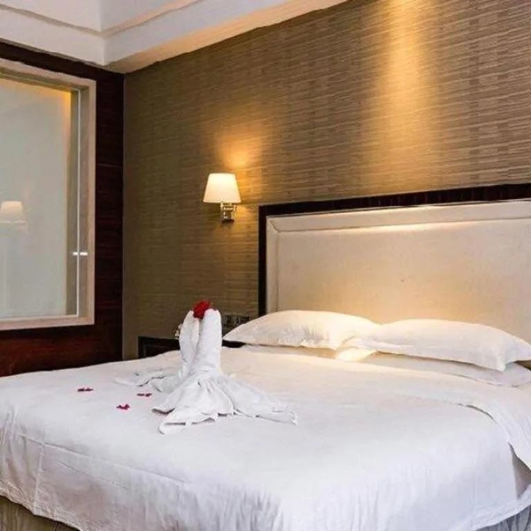 Bed in Country Garden Phoenix Hotel Yangshan