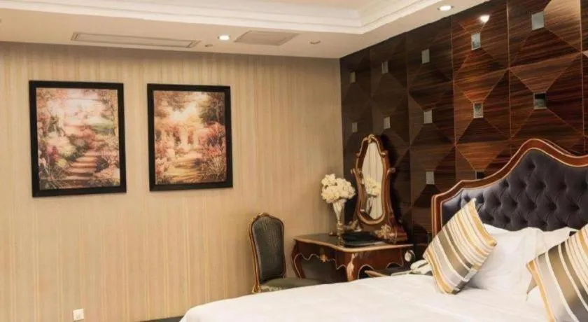 Bed in Country Garden Phoenix Hotel Yangshan