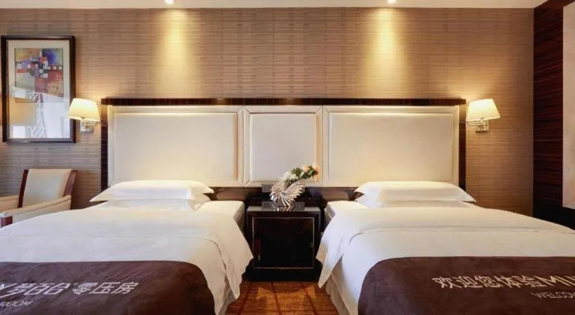 Bed in Country Garden Phoenix Hotel Yangshan