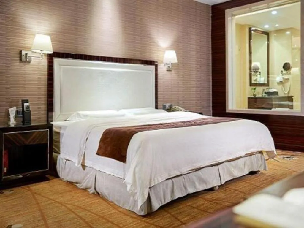 Bed in Country Garden Phoenix Hotel Yangshan