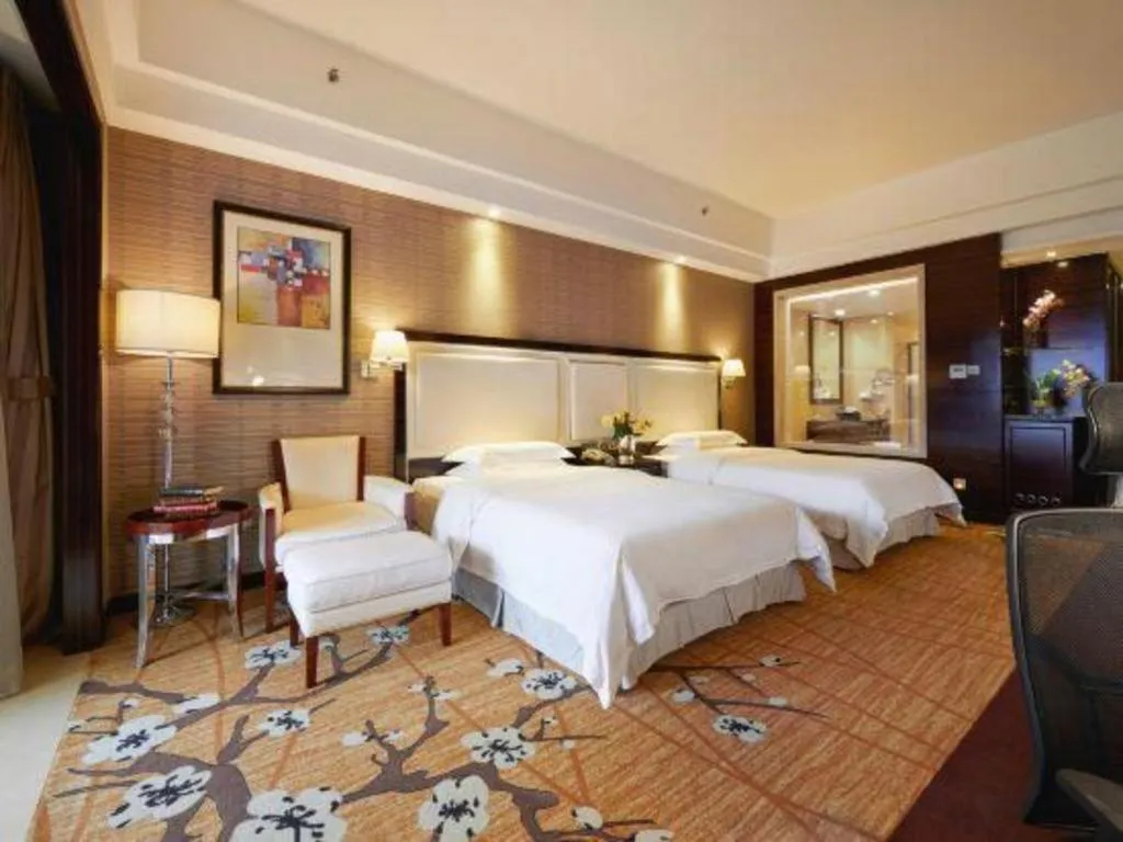 Bed in Country Garden Phoenix Hotel Yangshan