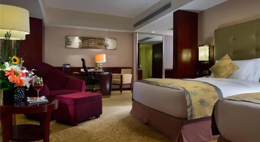 Bed in WYNDHAM HOTEL XIAN