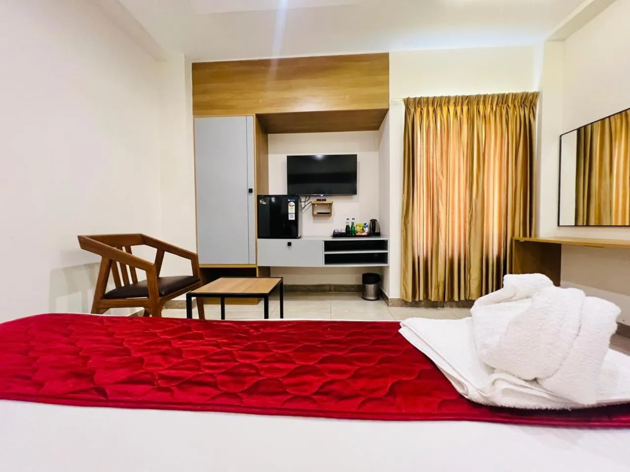 Bed in Hotel Sunlight