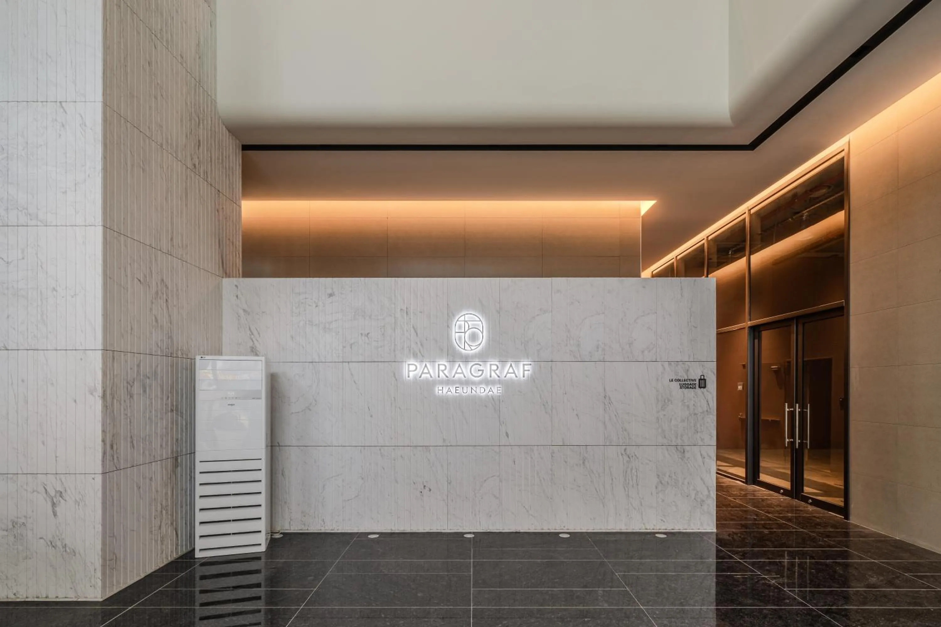 Lobby or reception in Le Collective Haeundae Paragraf